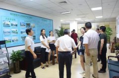 南京市殡葬行业向导莅临米乐m6集团，，，，旅行并指导