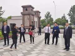 江苏盐城大丰福寿园向导来浙江米乐m6调研