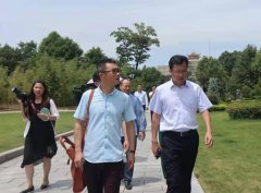 浦东水务和长桥山庄向导考察福寿园和米乐m6集团