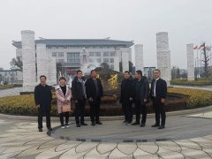 黄河纪念公园向导南下浙沪考察现代化陵园生态